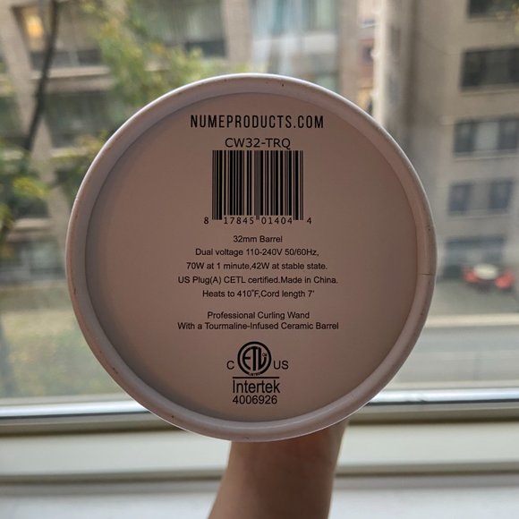 🎉HP🎉NIB NuMe Classic Curling Wand 32mm - Picture 8 of 8